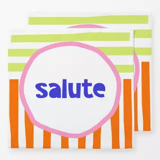 Servietten Salute