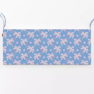 Bankauflage palms and stars