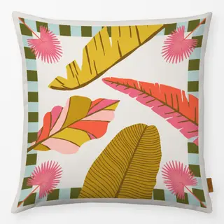 Kissen Tropical Summer Palmenblätter
