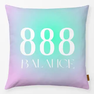 Kissen Engelszahl 888 Balance Fülle