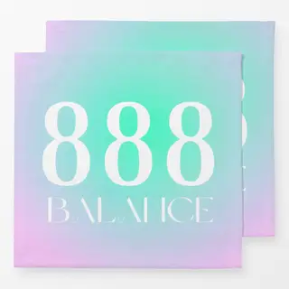 Servietten Engelszahl 888 Balance Fülle