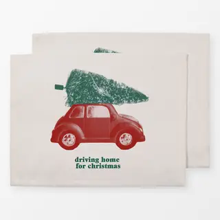 Tischset Driving Home Auto