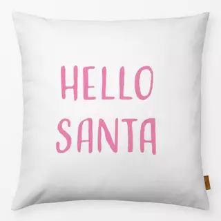 Kissen Colour Christmas Hello Santa