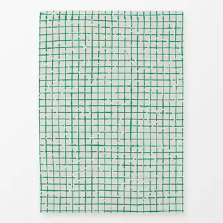 Geschirrtücher Netz Karo Grün Beige