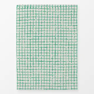 Geschirrtücher Netz Karo Grün Beige