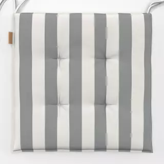 Sitzkissen Graue Dünne Streifen