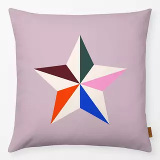 Kissen Stern XMAS Bunt