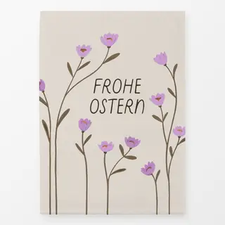 Geschirrtücher Frohe Ostern Blüten