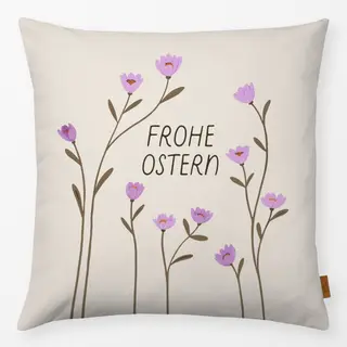 Kissen Frohe Ostern Blüten