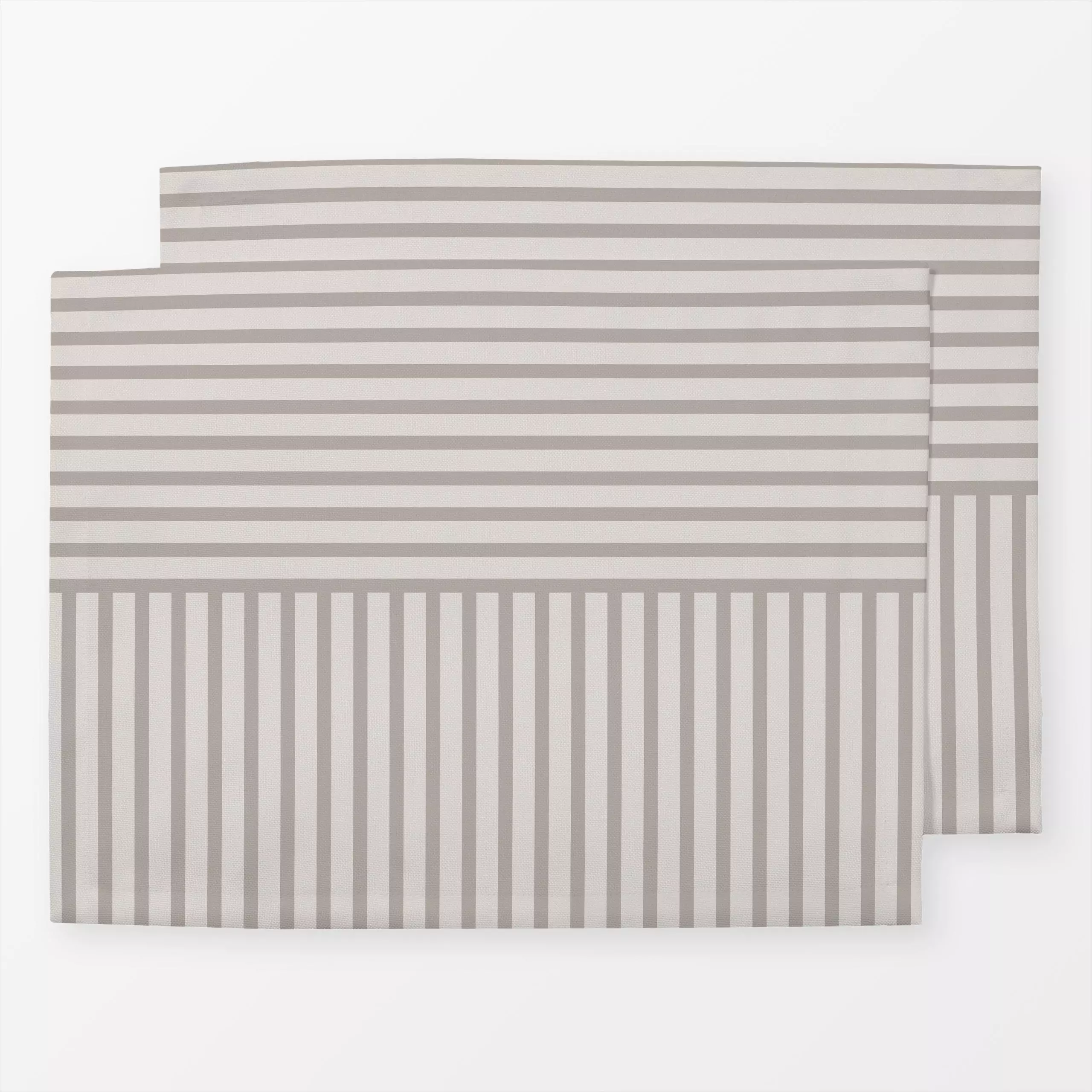Tischset Sand Lys, gemustert, von textilwerk x hejmelig