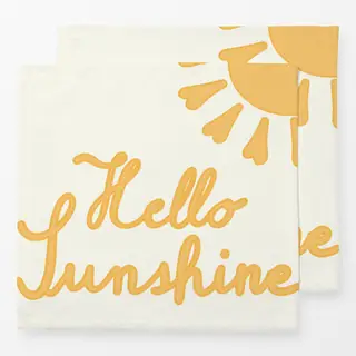 Servietten Hello Sunshine Gelb Sonne