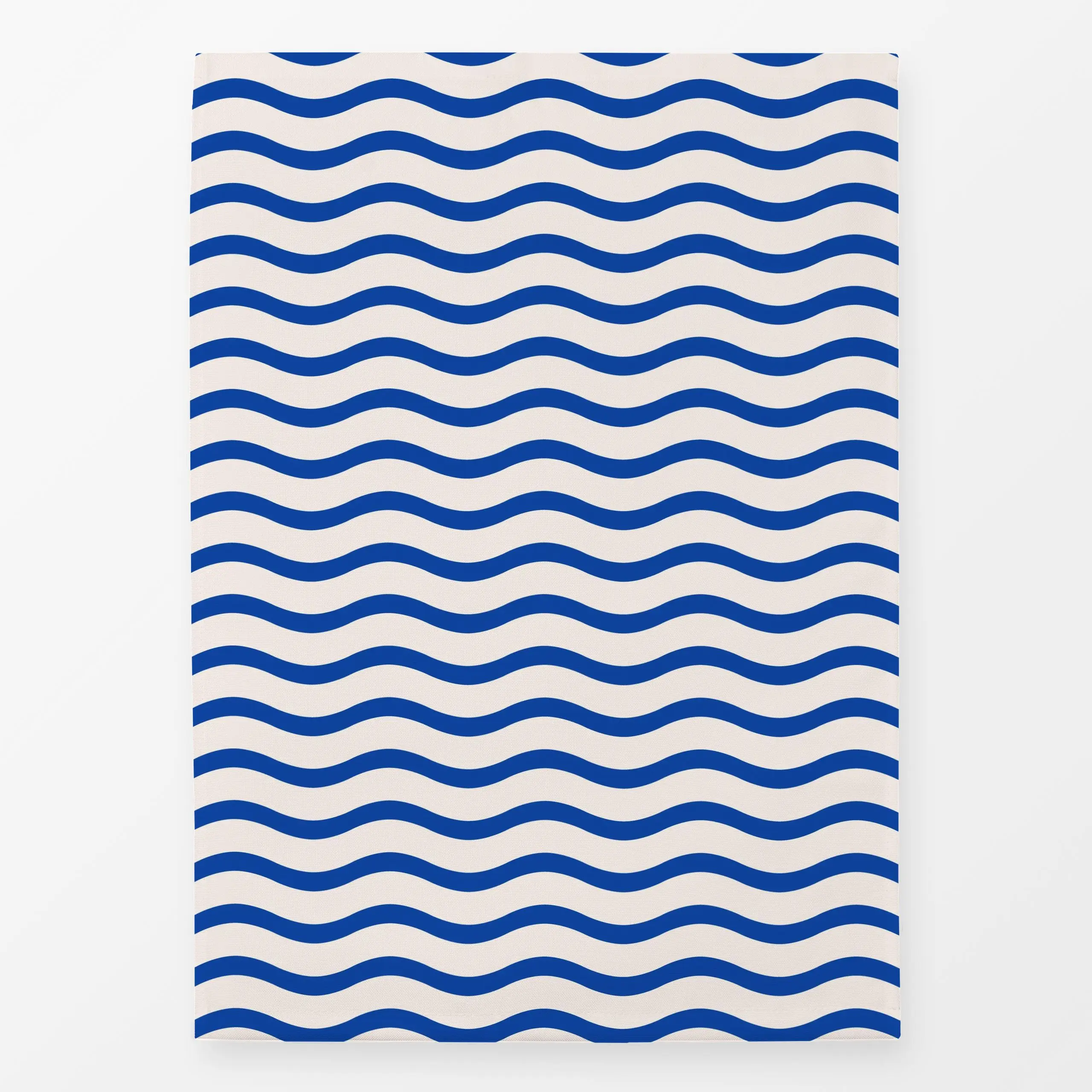 Geschirrtücher Wave Stripes Blue - Sommer, Symbole & Muster - von „Jana Moßmann"; wellen, stripes, bold, streifenliebe, somm...