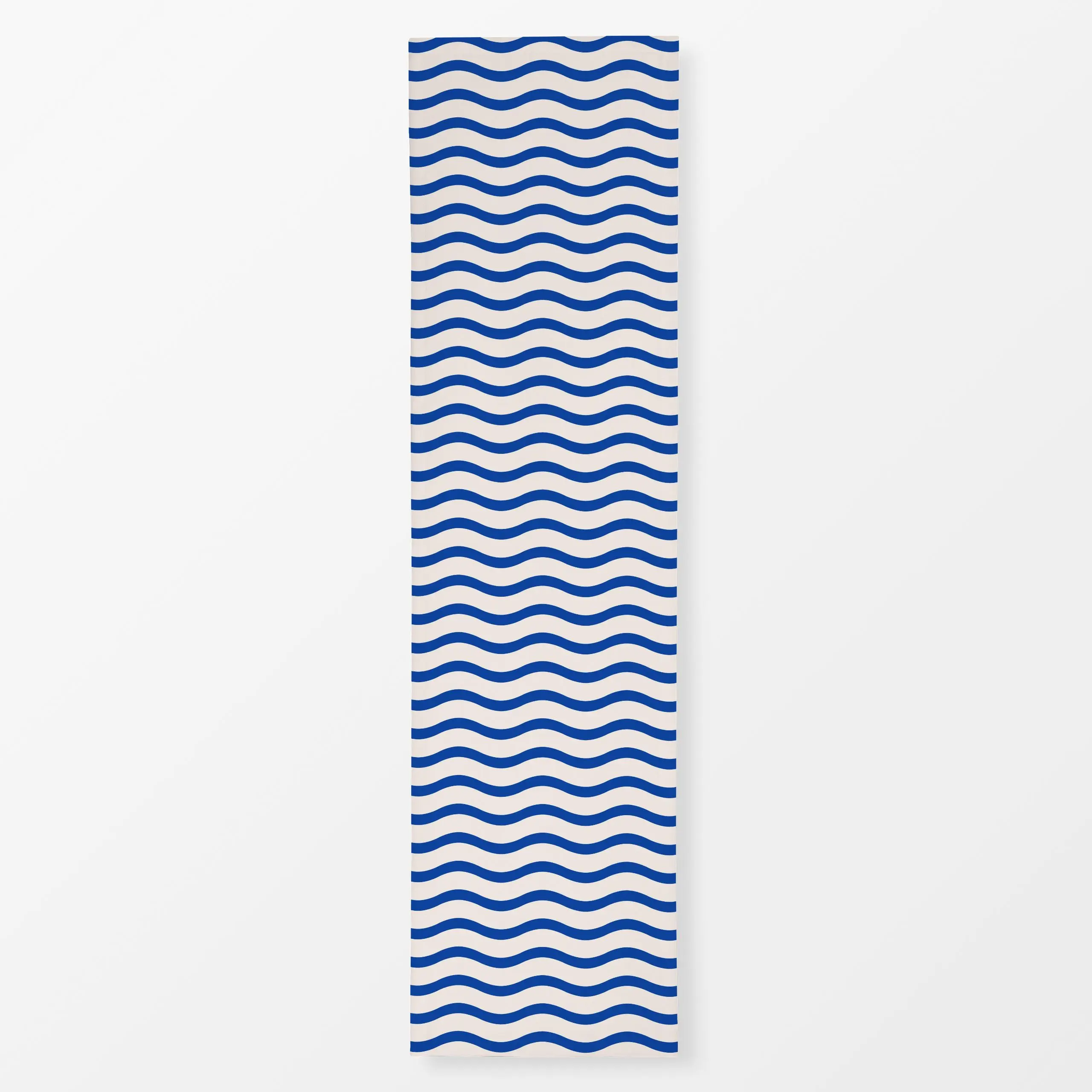 Tischläufer Wave Stripes Blue, gemustert, Sommer, von Jana Moßmann