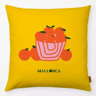 Kissen Orangen von Mallorca