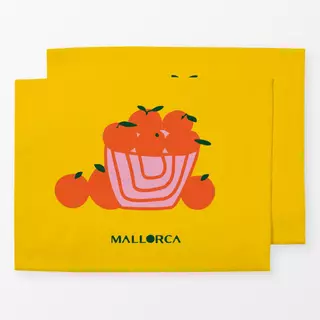 Tischset Orangen von Mallorca