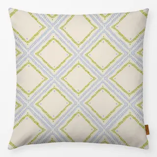 Kissen Dashed Diamond blue