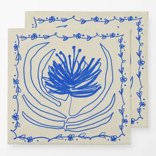 Servietten Spanish Flower