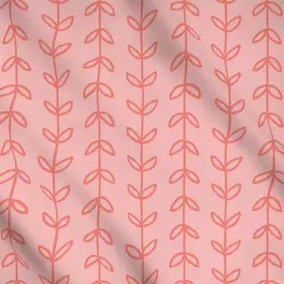 Meterware Tendril rosa pink
