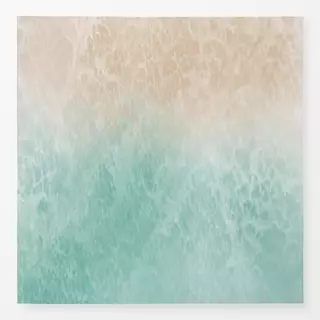 Tischdecke Beige Türkis Soft