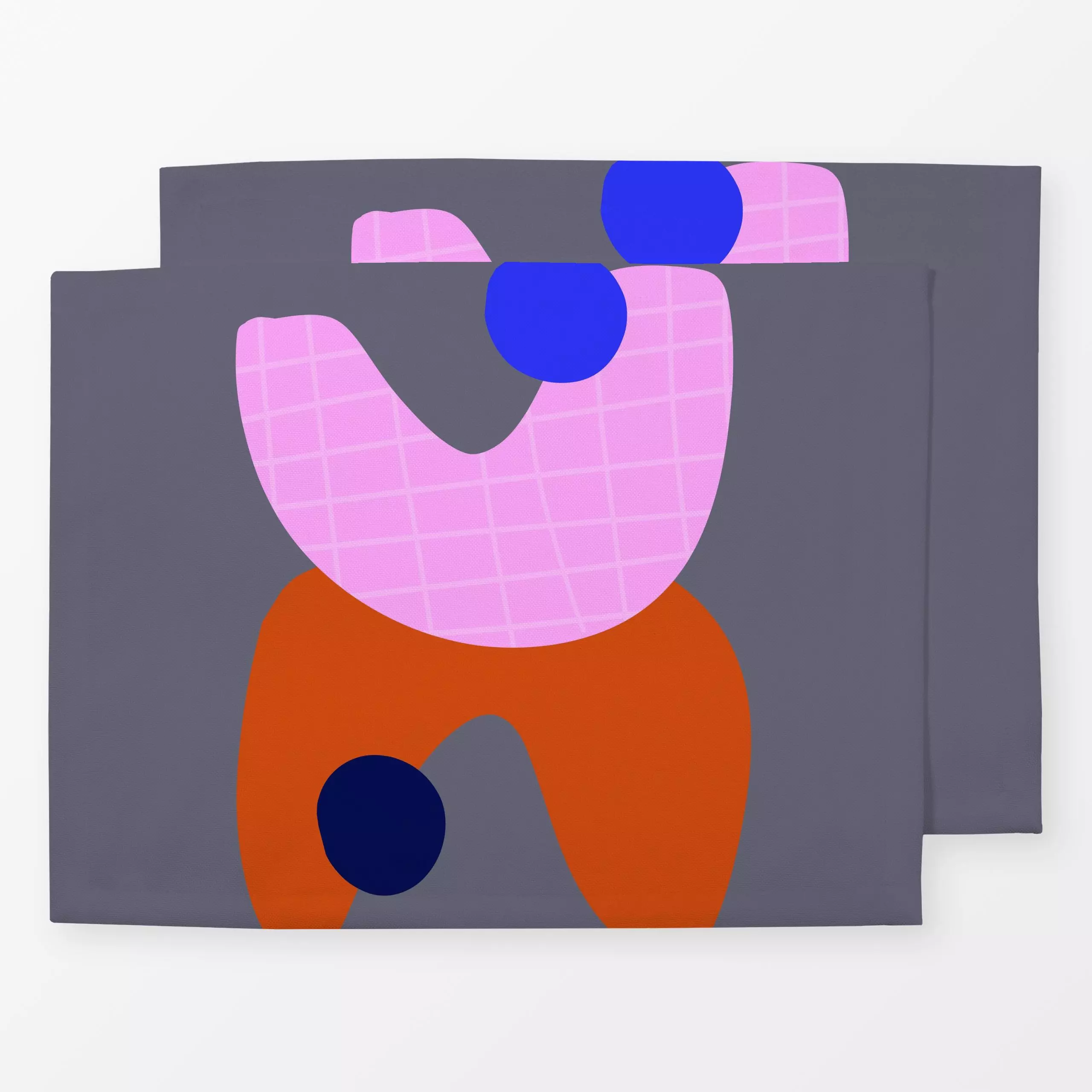 Tischset Shapes 8 - Kinderzimmer & Motive für Kinder, Symbole & Muster - von „Studio Memb"; minimal, Kinder, abstrakt, forme...