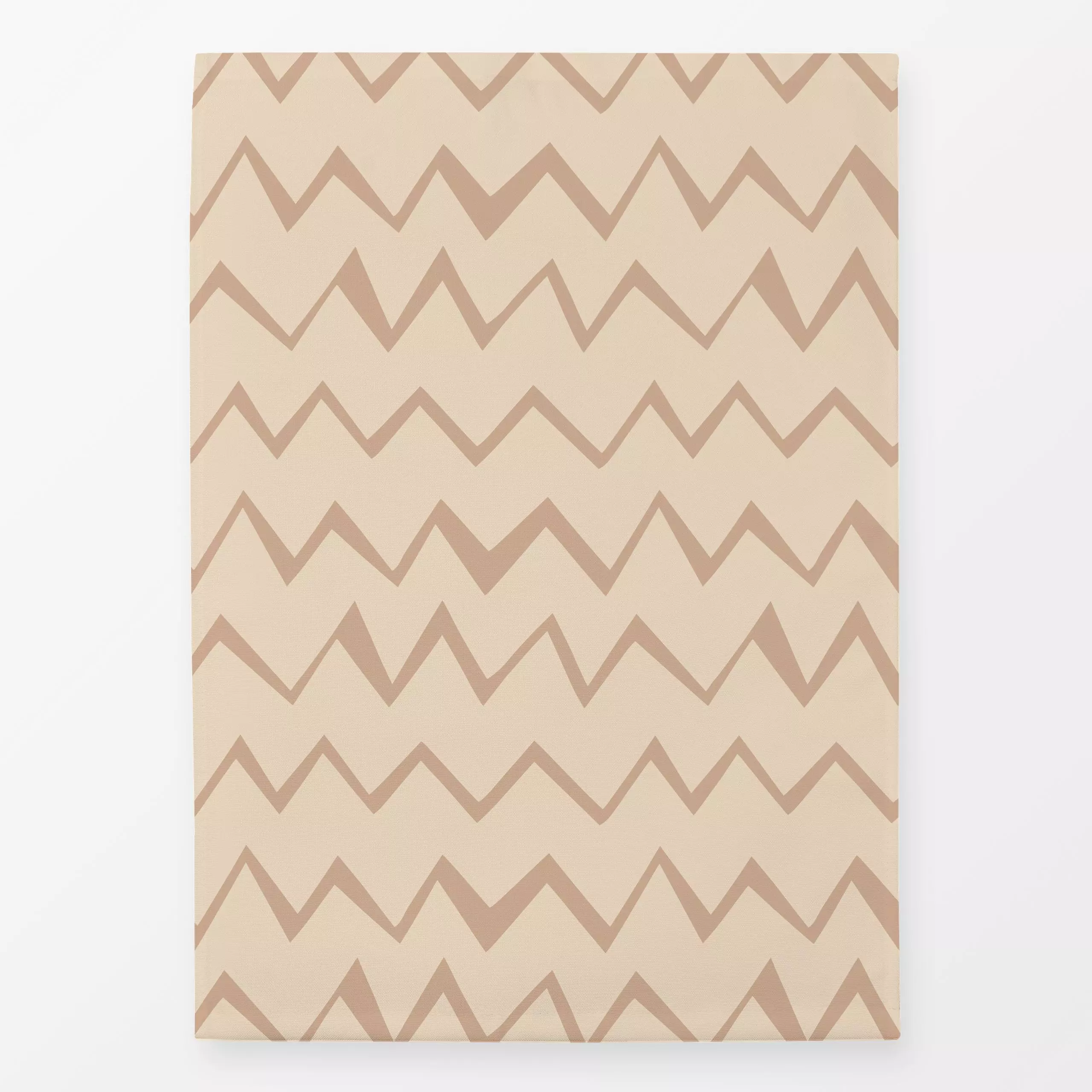 Geschirrtücher Zick Zack - Winter, Symbole & Muster - von „Julia Schumacher"; abstrakt, skandinavisch, Berge, Sand, Zickzack...