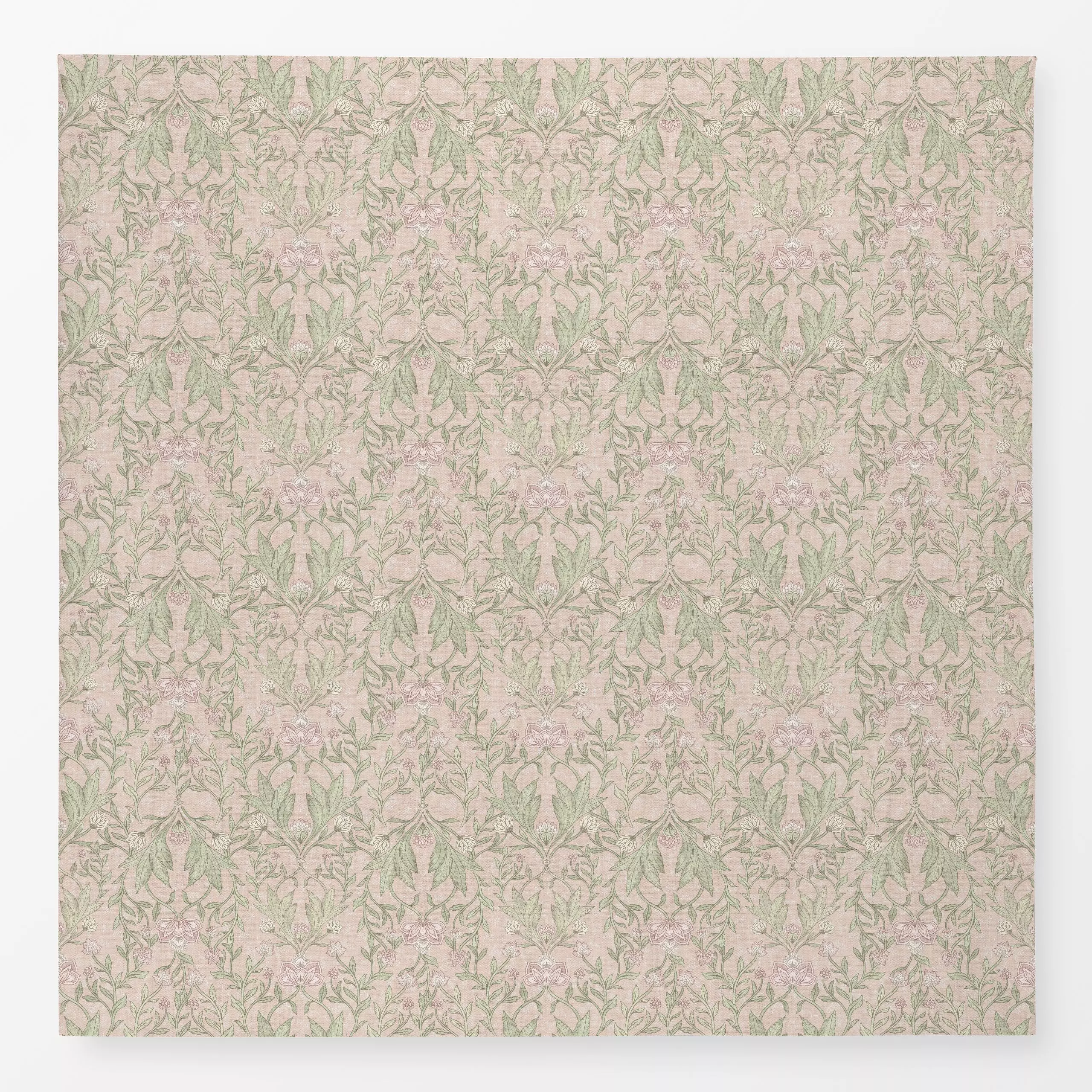 Tischdecke William Morris Blumen blush, Blumen, von Bloomery Decor