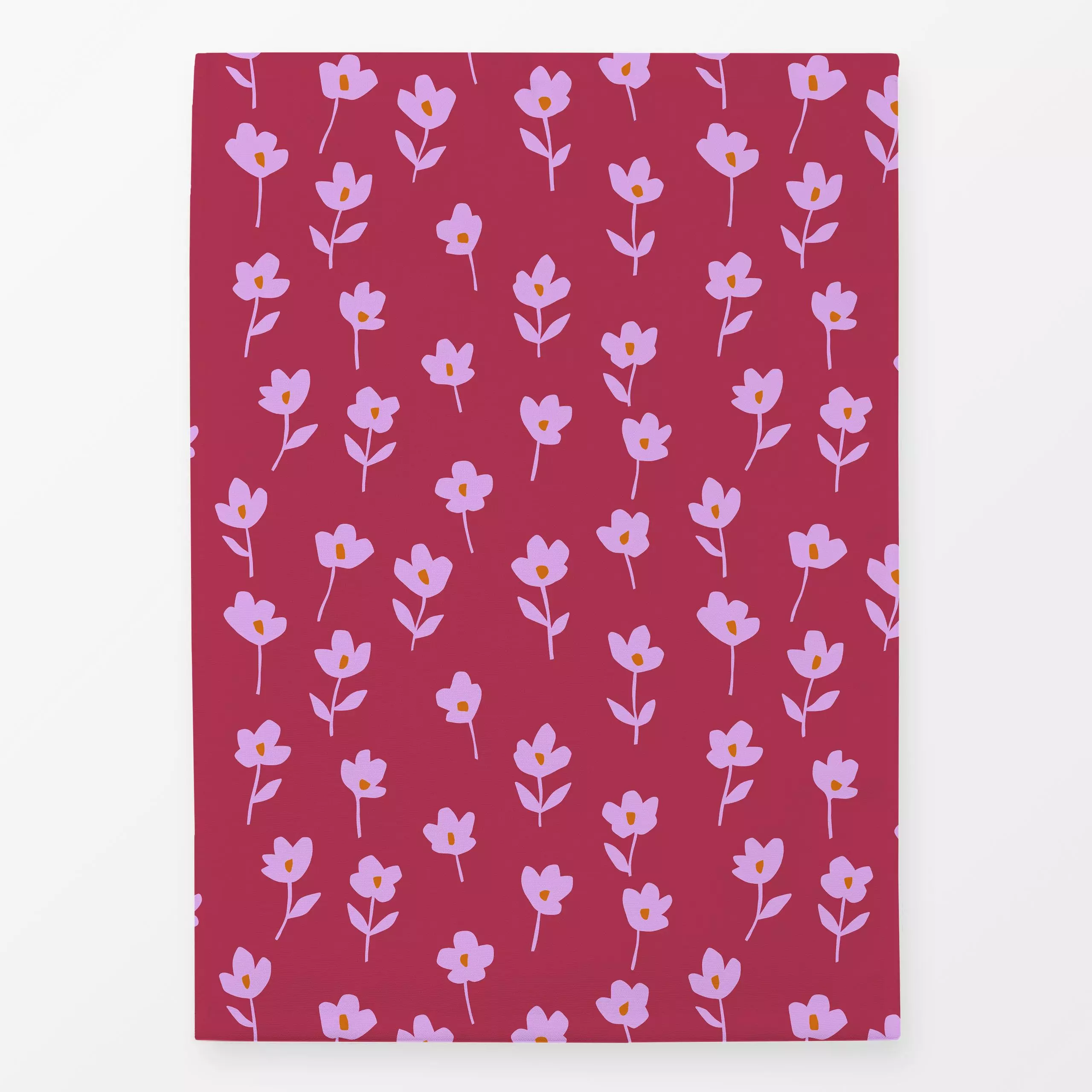 Geschirrtücher Blumen himbeere - Blumen & Florales, Frühling, Ostern - von „Studio Kesse"; Blüten