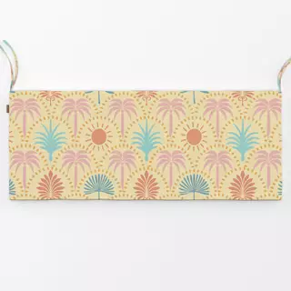 Bankauflage Palm Springs Mid Century