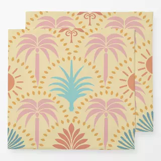 Servietten Palm Springs Mid Century