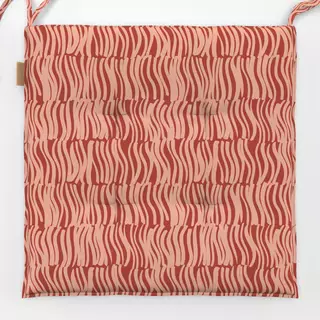 Sitzkissen Wavy Lines cinnamon