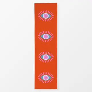 Tischläufer Auge Auf Orange
