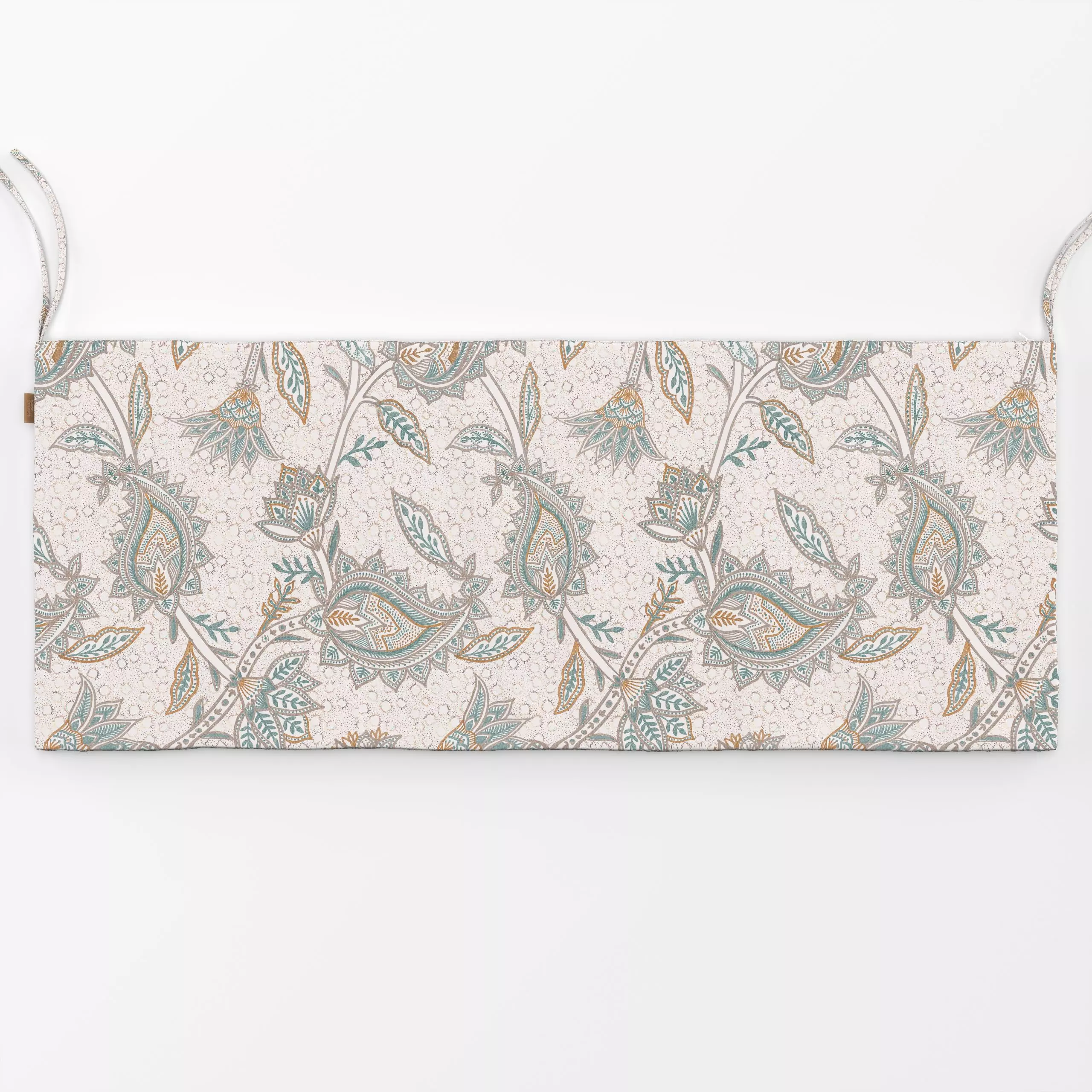 Bankauflage Blush Floral paisley - Blumen & Florales, Pflanzen & Botanik, Retro & Vintage - von „Bloomery Decor“; Retro, Bot...