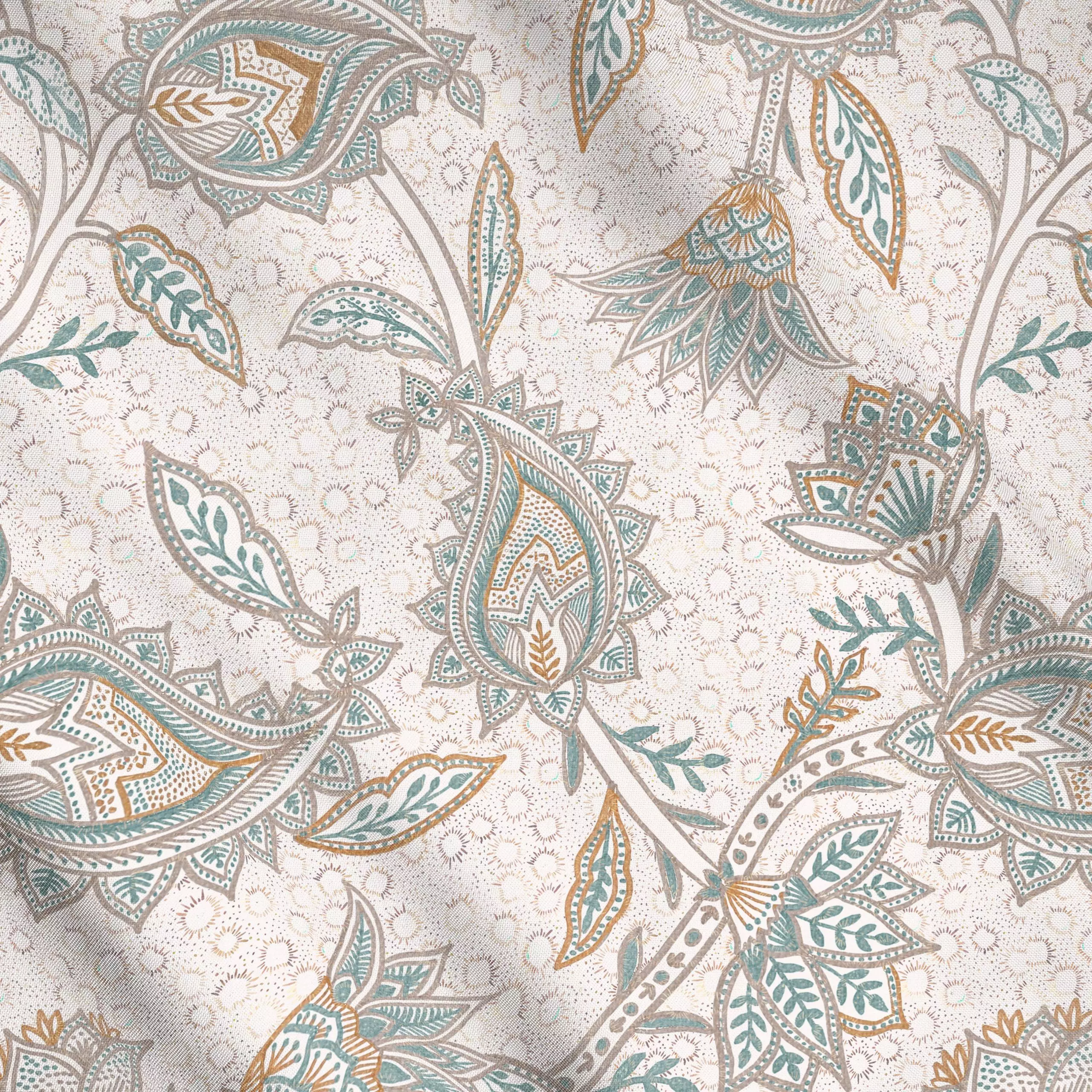 Meterware Blush Floral paisley, Blumen, von Bloomery Decor