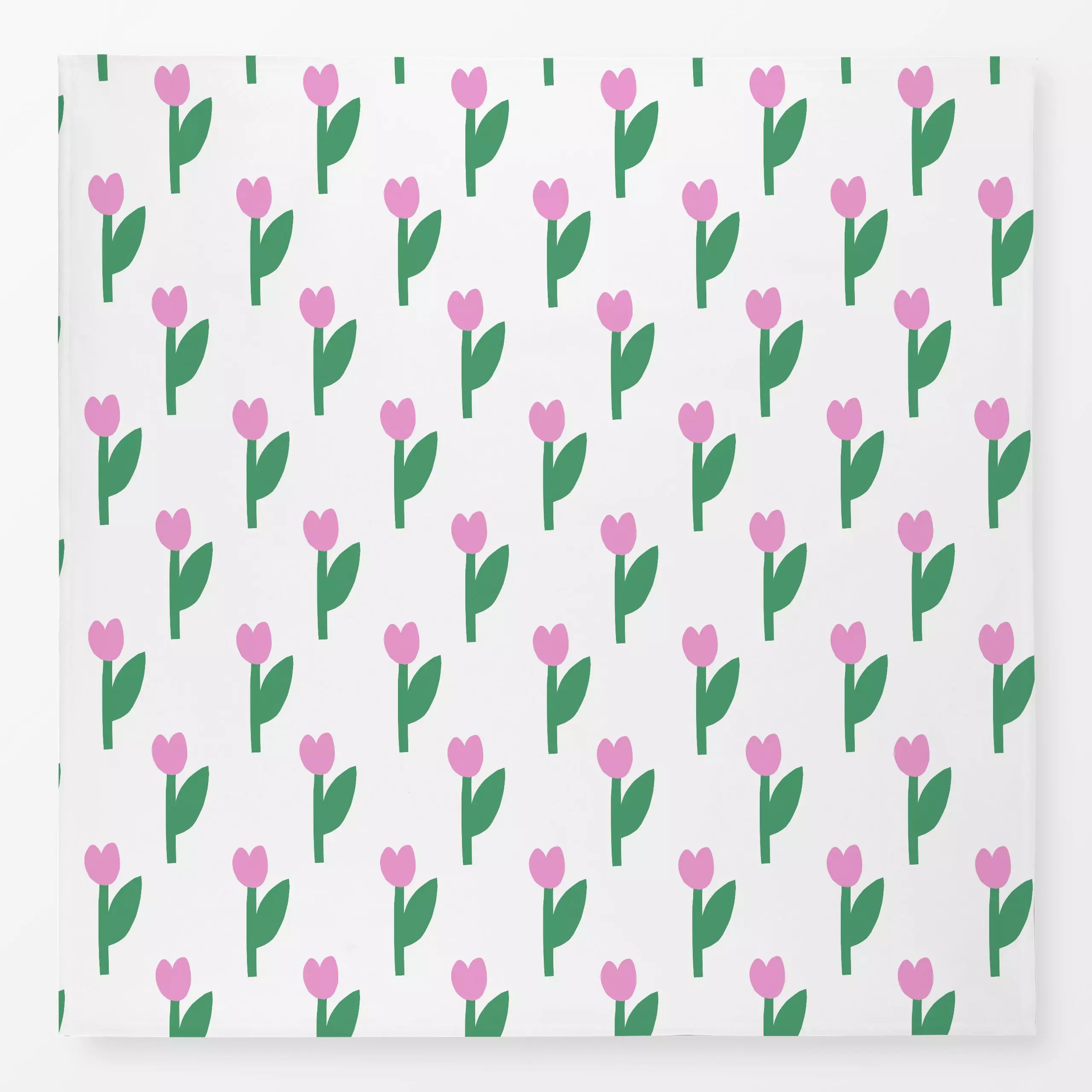 Tischdecke Tulpen Pink - Blumen & Florales, Frühling, Symbole & Muster - von „Lisa Jasmin Bauer"; Blumen, Tulpen, Sommerblum...