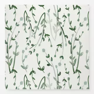 Tischdecke Aquarell grün 1