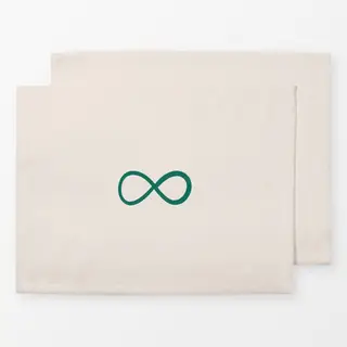 Tischset Infinity beige