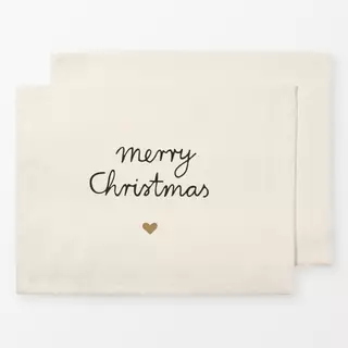 Tischset Merry Christmas love
