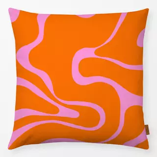 Kissen High-Five Orange Pink