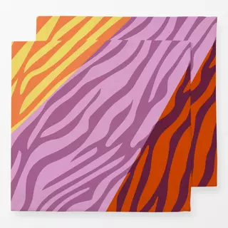 Servietten Farbfreude Zebra Animal