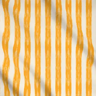 Meterware Brushstroke Stripes yellow