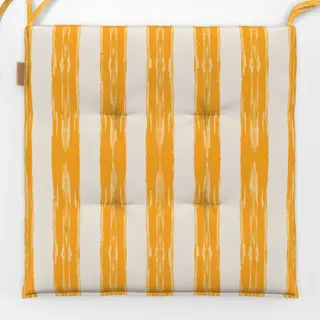 Sitzkissen Brushstroke Stripes yellow