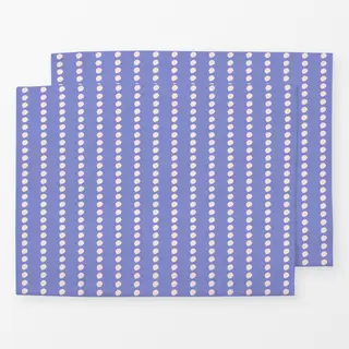 Tischset Coastal summer Punkte blau
