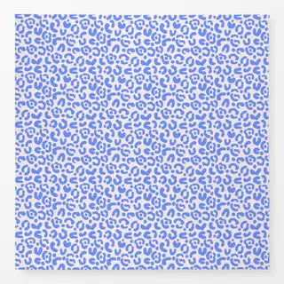 Tischdecke Muster Leo Flower Blau