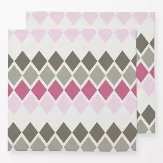 Servietten AlpenChic Gestrickte Raute