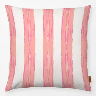 Kissen Brushstroke Stripes pink