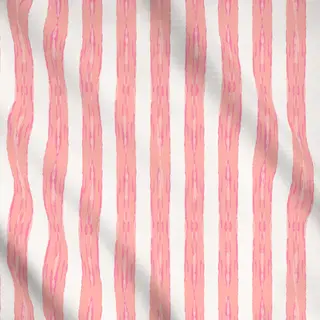 Meterware Brushstroke Stripes pink