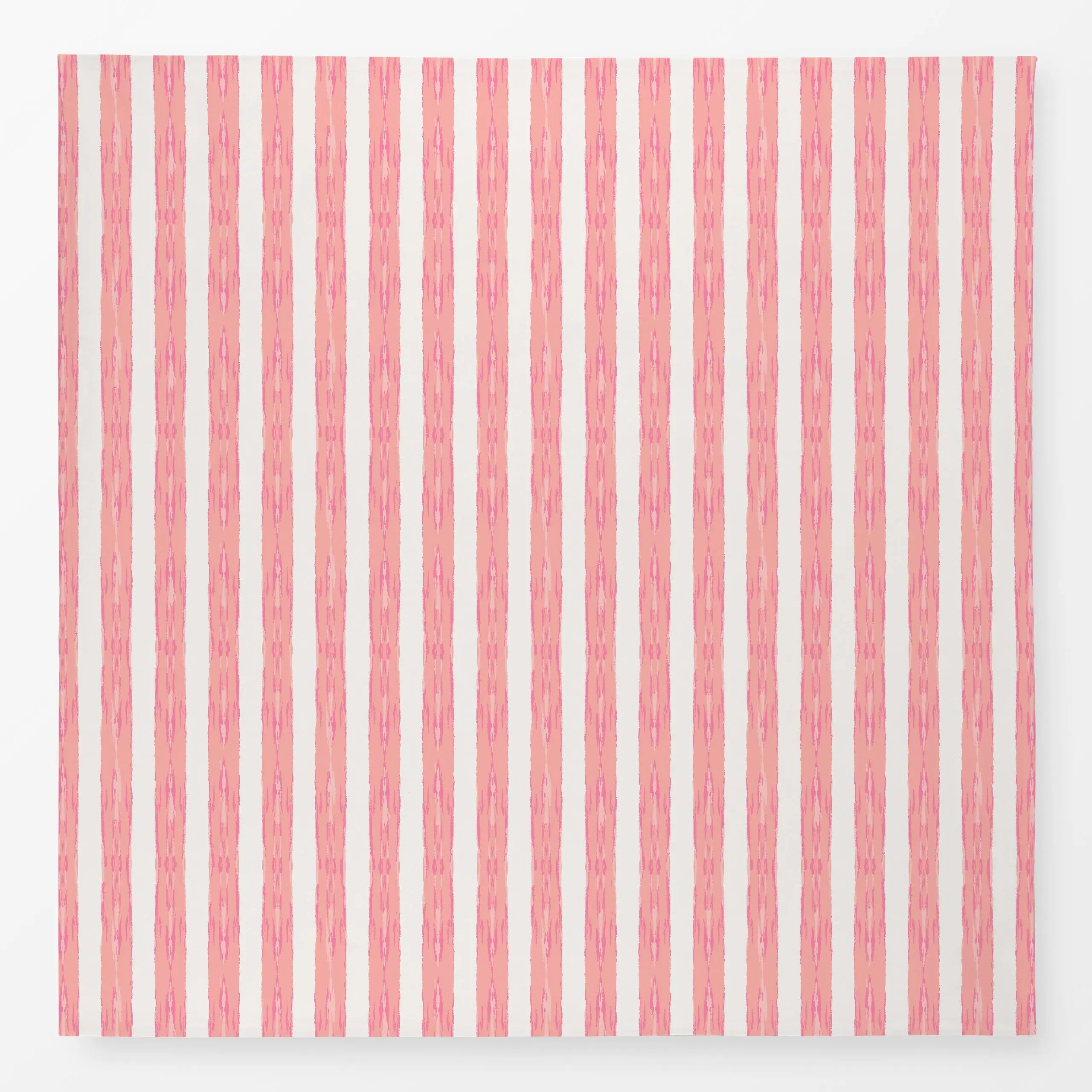 Tischdecke Brushstroke Stripes pink, gemustert, fürs Kinderzimmer, Sommer, von Karen Menzenbach