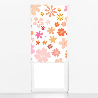 Raffrollo Happy Summer Flowers