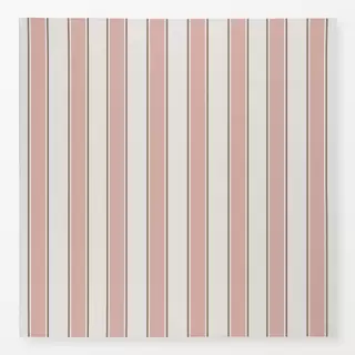 Tischdecke Mokka-Altrosa Streifen