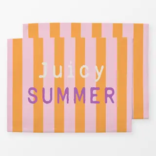 Tischset Juicy Summer pink orange